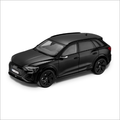 Audi Q8 e-tron, myth black,1:18