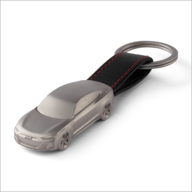 Audi key ring e-tron GT Sculptur, Edelstahl